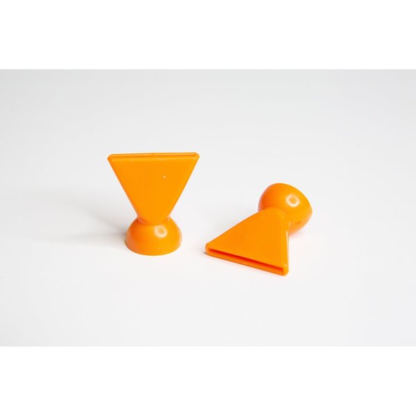 Cedarberg Snap-Loc Systems ™ 1/4 System 1" Flare Nozzle Bag of 25 Orange 8425-117